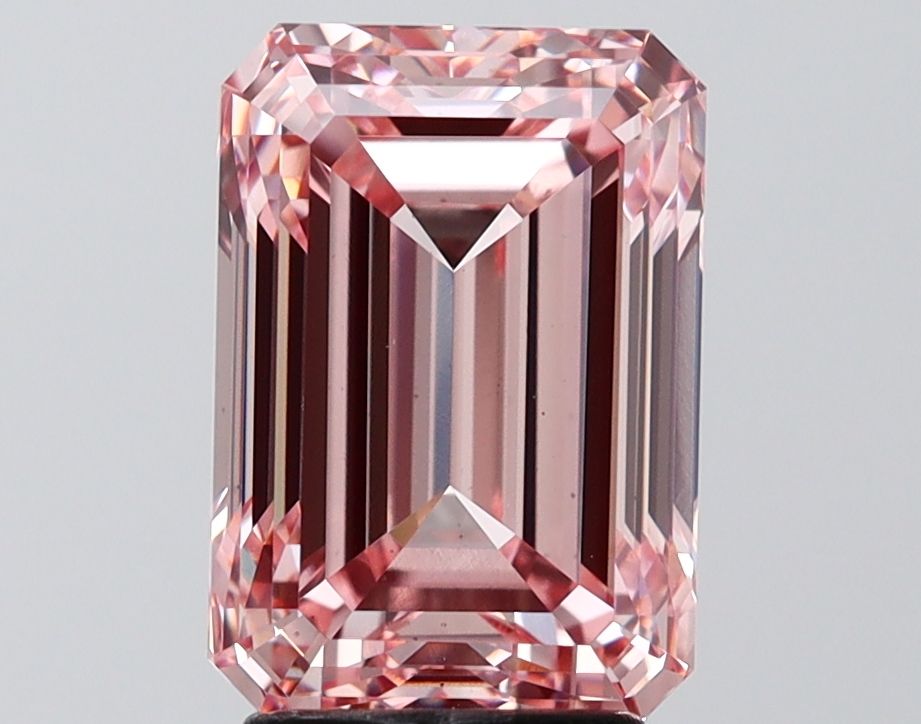 3.89 ct. emerald Lab Grown Diamond front image