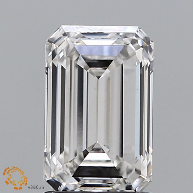 1.74 ct. emerald Lab Grown Diamond front image