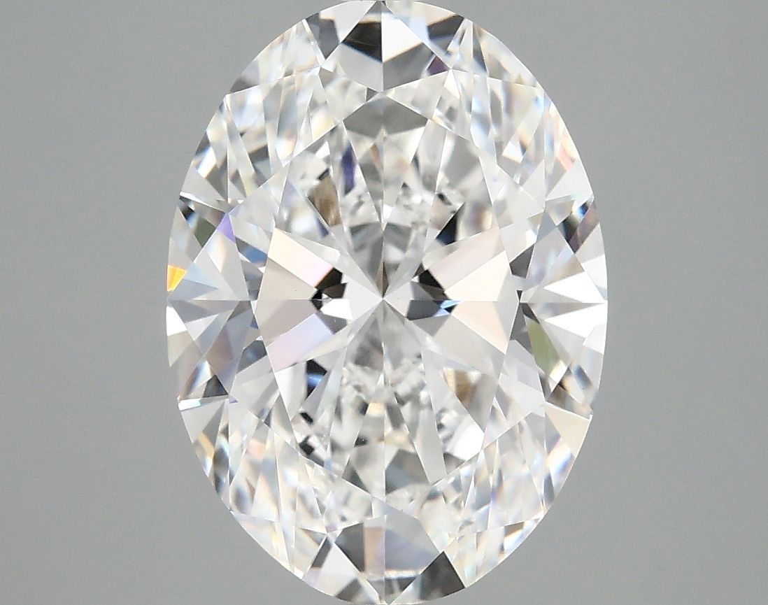 4.87 ct. oval Lab Grown Diamond front image
