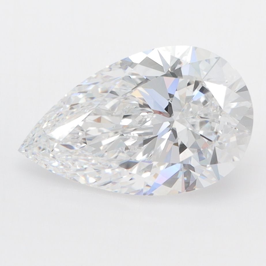 2.10 ct. pear Lab Grown Diamond front image