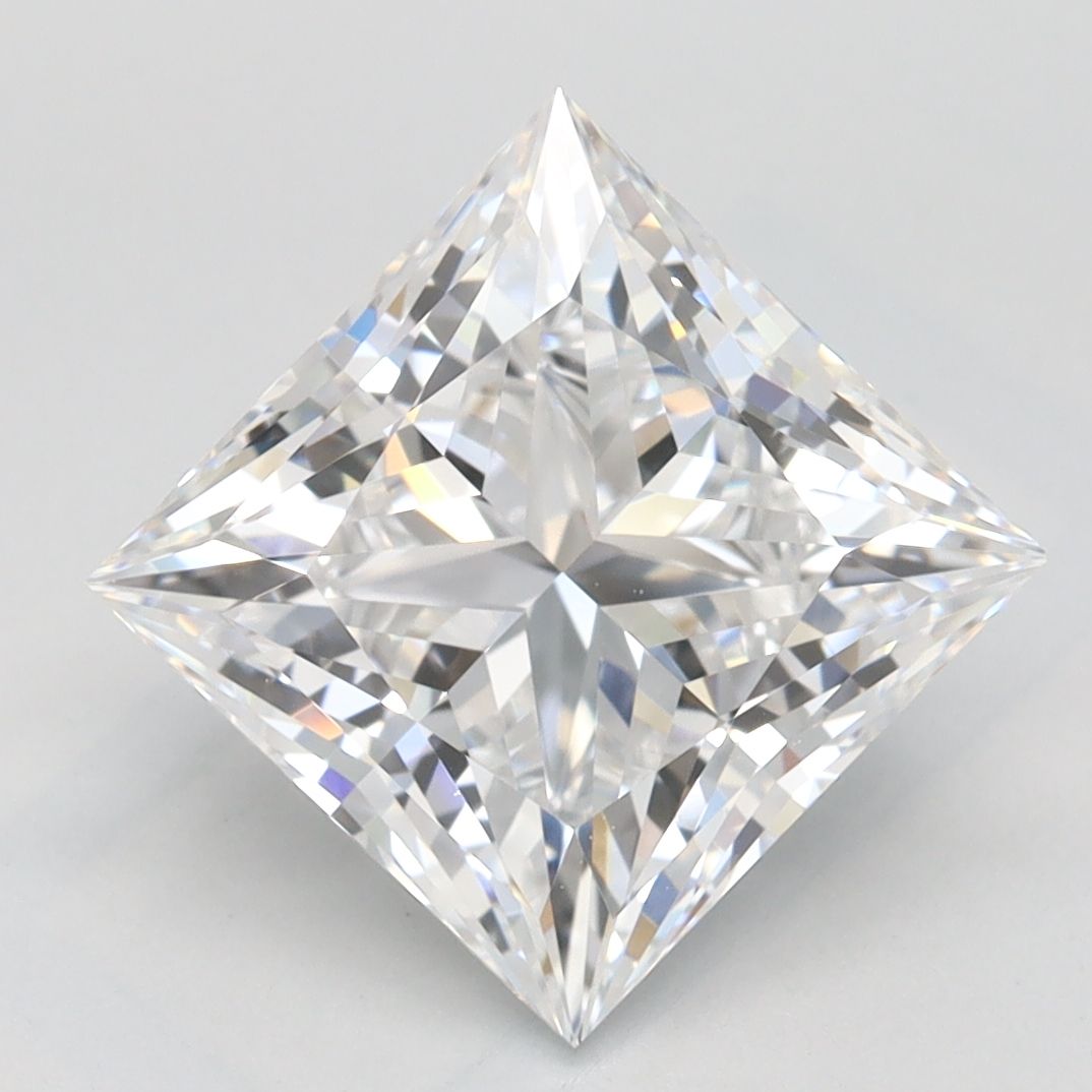 3.17 ct. princess Lab Grown Diamond front image