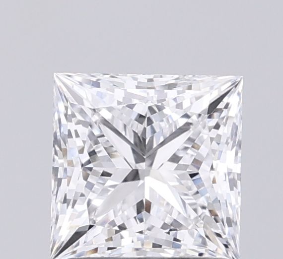 1.36 ct. princess Lab Grown Diamond front image