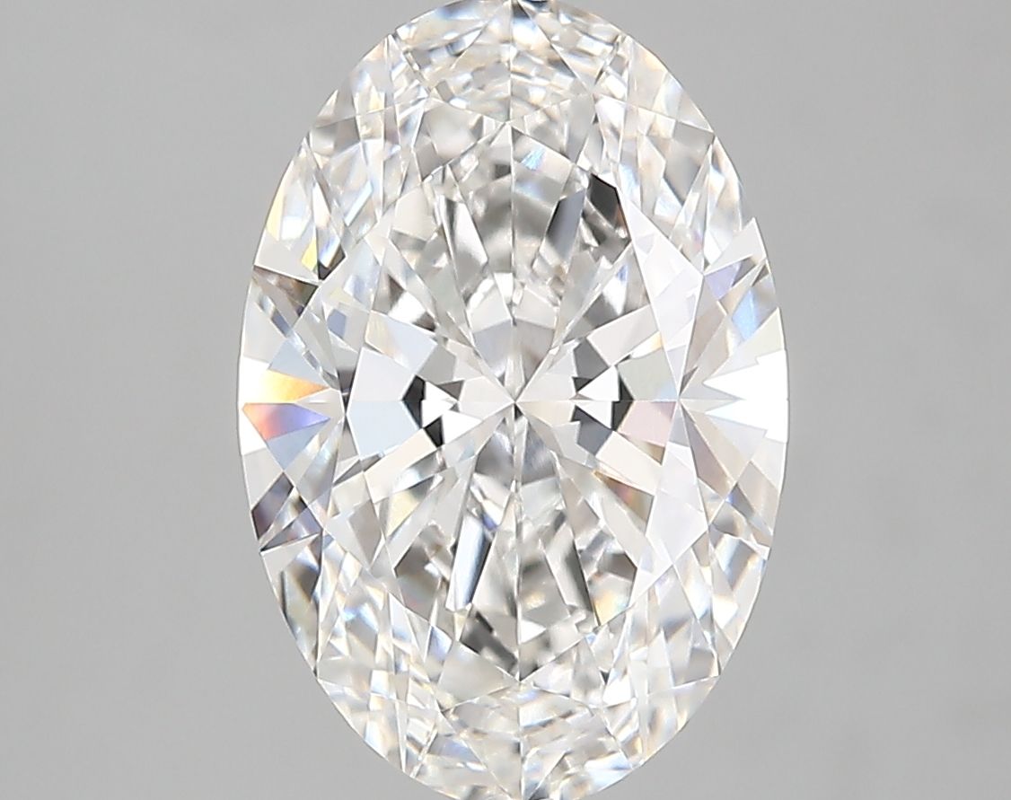3.67 ct. oval Lab Grown Diamond front image