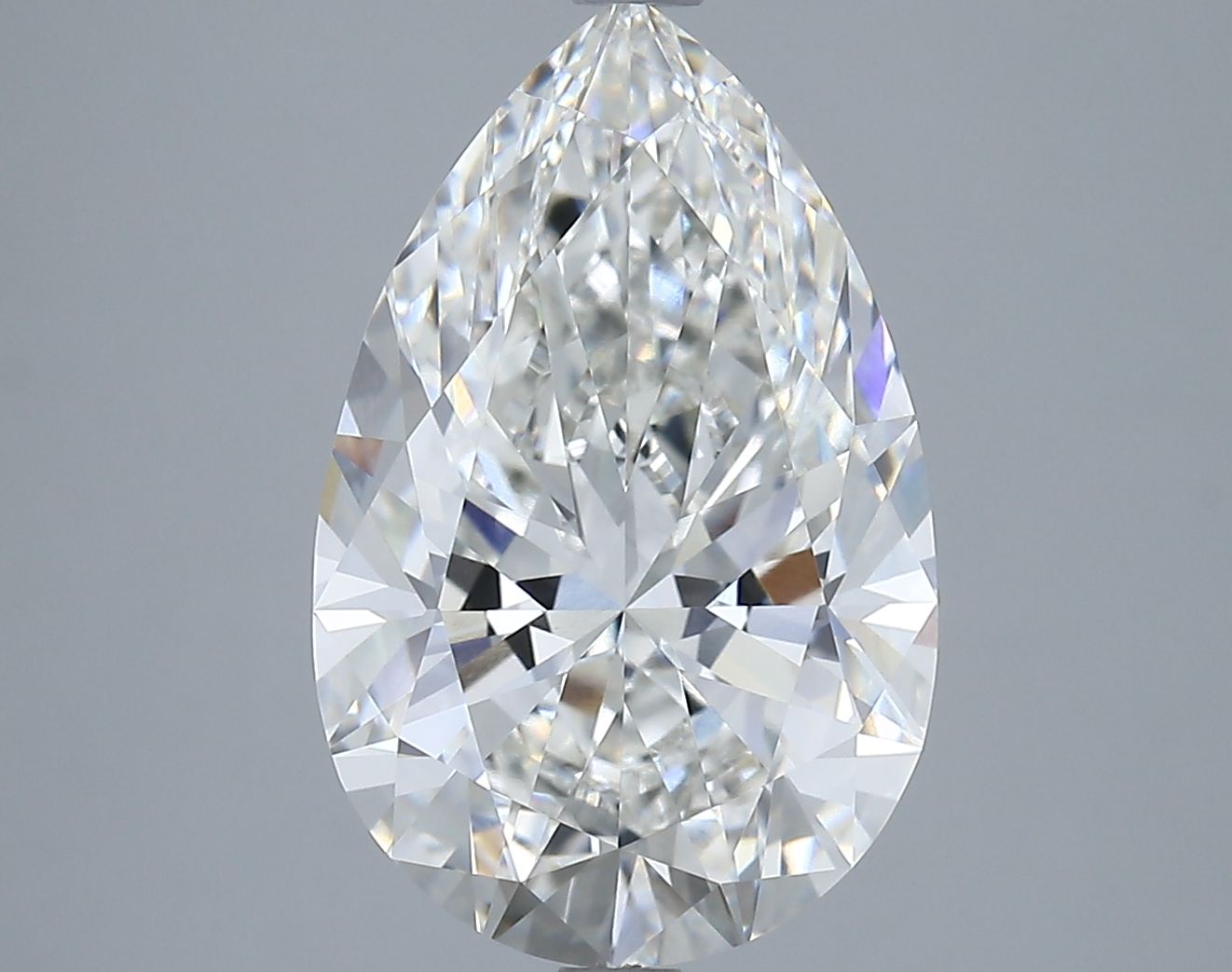 5.27 ct. pear Lab Grown Diamond front image