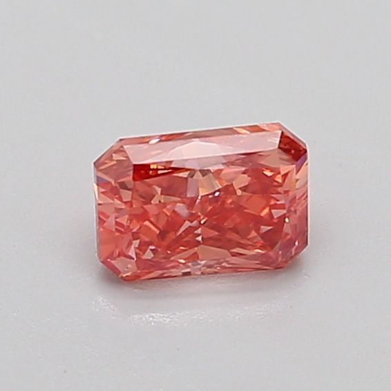 0.5 CT Fancy Vivid Brownish Pink RADIANT