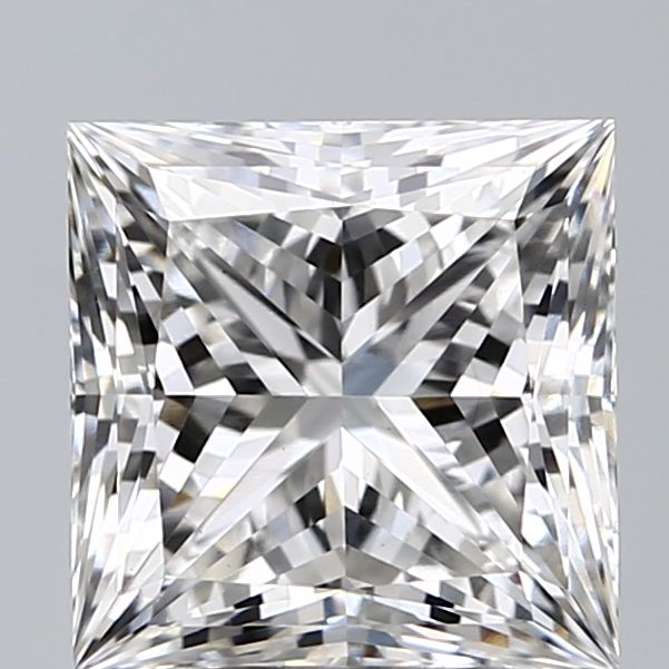 2.08 ct. princess Lab Grown Diamond front image