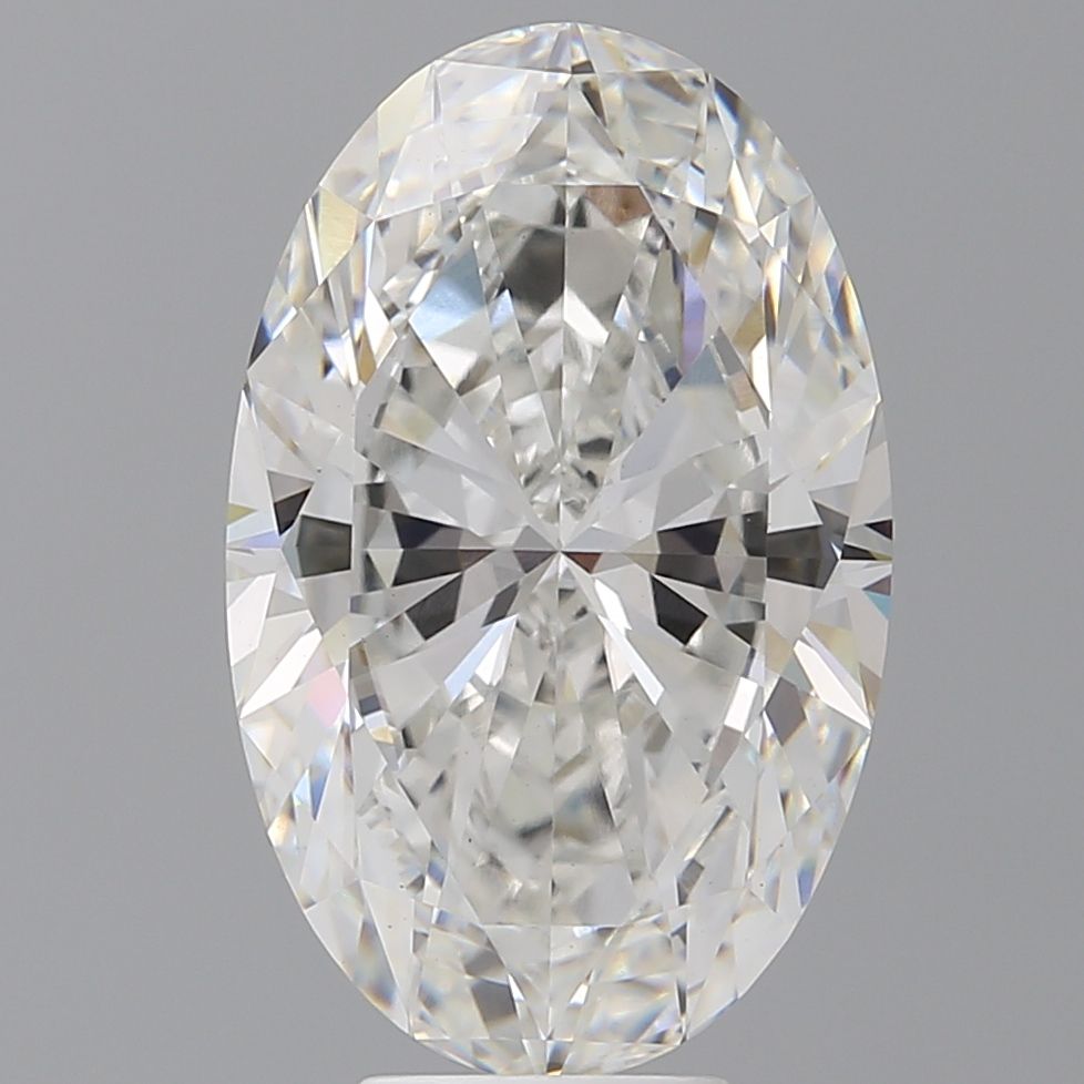 7.57 ct. oval Lab Grown Diamond front image