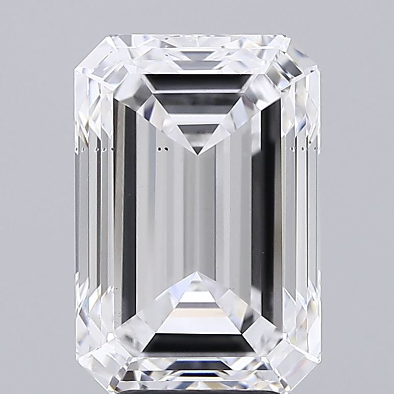 5.05 ct. emerald Lab Grown Diamond front image