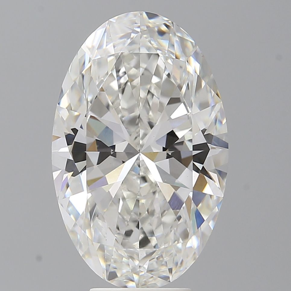 6.59 ct. oval Lab Grown Diamond front image
