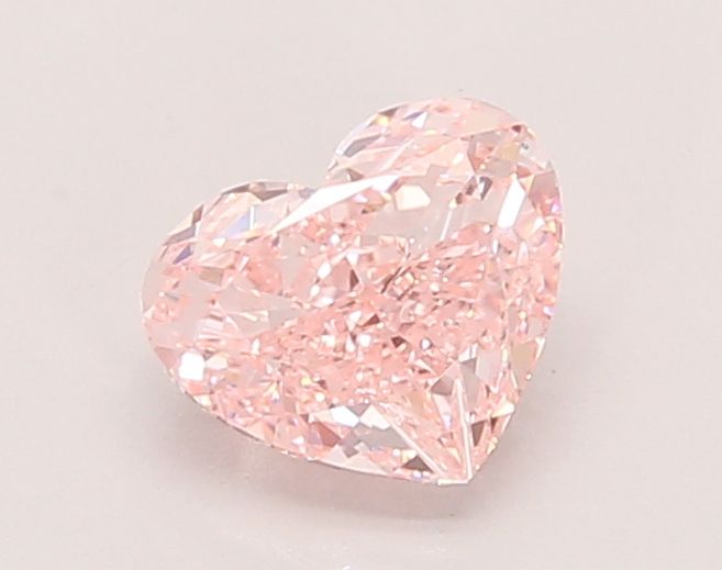 1.05 CT Fancy Vivid Pink HEART