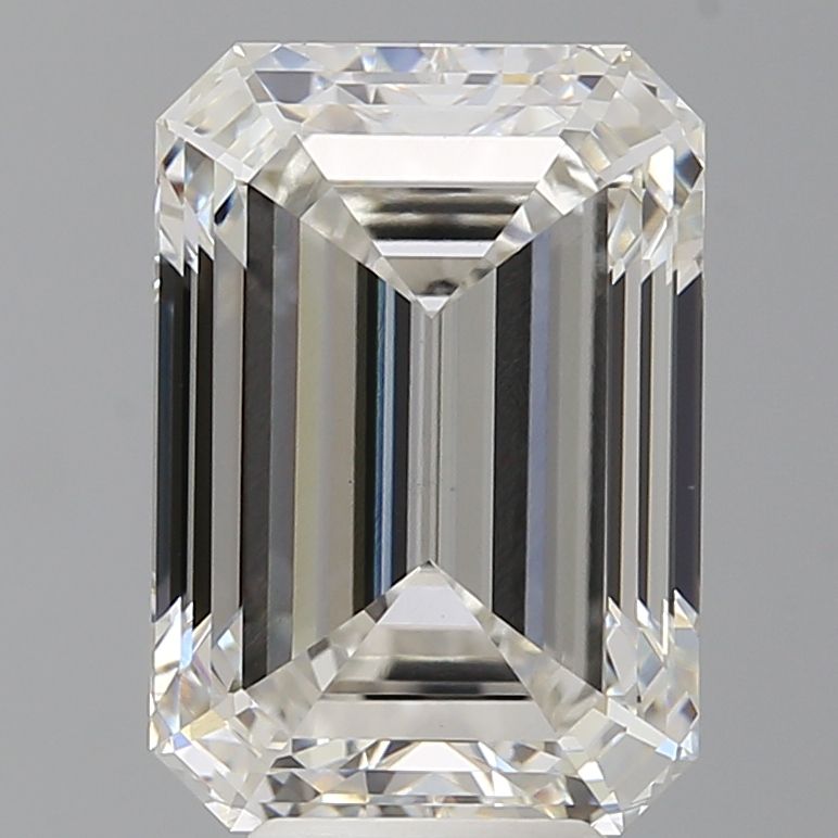 6.44 ct. emerald Lab Grown Diamond front image