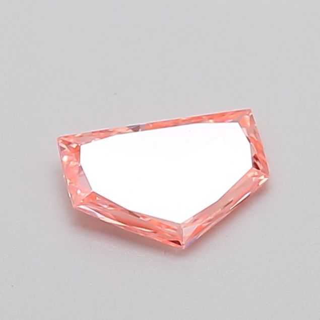 0.33 CT Fancy Intense Pink PENTAGONAL