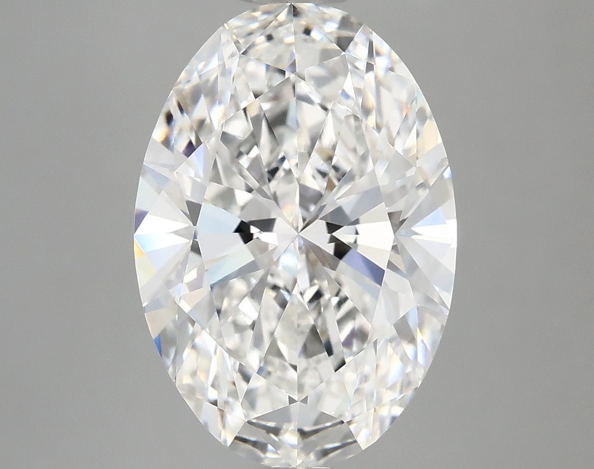 5.01 ct. oval Lab Grown Diamond front image