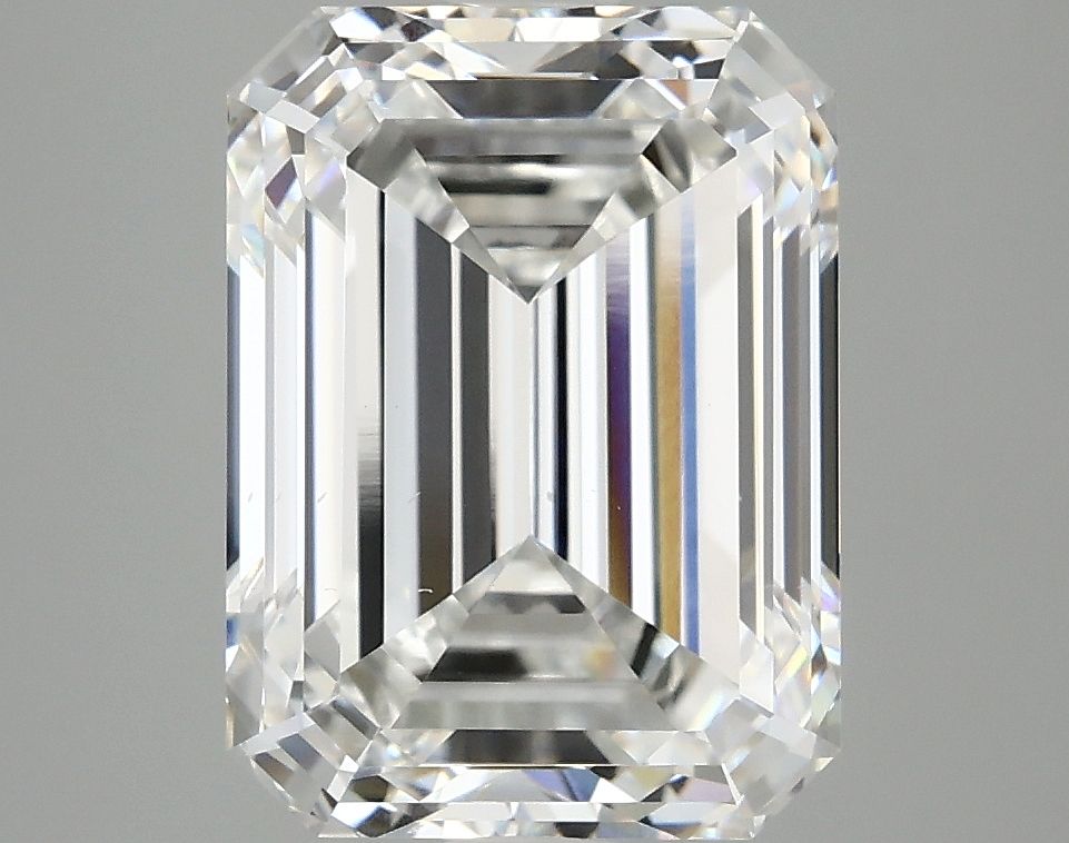 5.02 ct. emerald Lab Grown Diamond front image