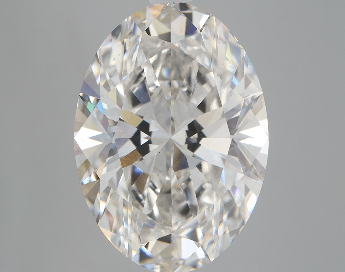 7.01 ct. oval Lab Grown Diamond front image