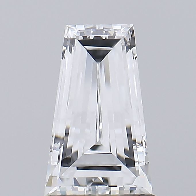 1.11 ct lab-grown Tapered baguette Diamond