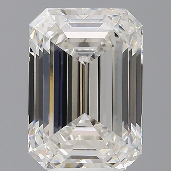5.57 ct. emerald Lab Grown Diamond front image
