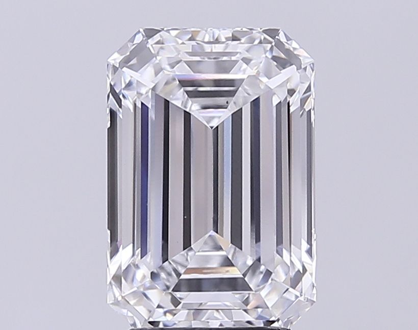 4.06 ct. emerald Lab Grown Diamond front image