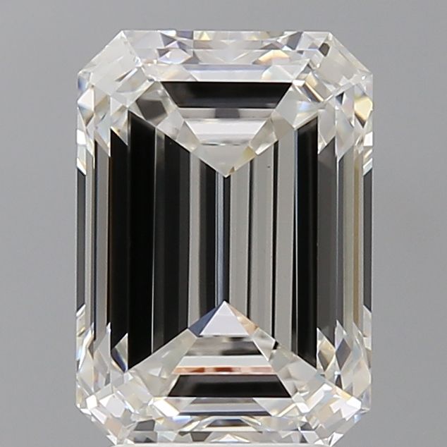 3.91 ct. emerald Lab Grown Diamond front image