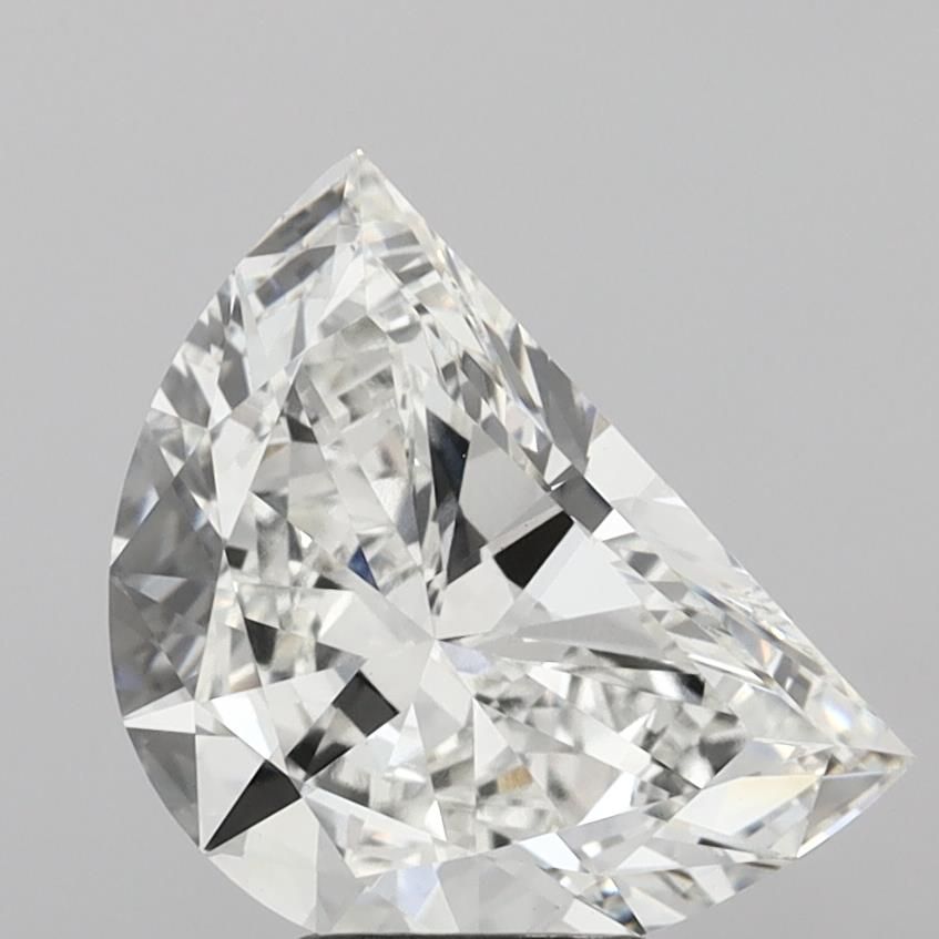 3.79 ct lab-grown Half moon Diamond