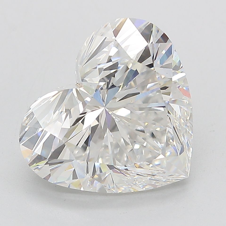 5.14 ct. heart Lab Grown Diamond front image