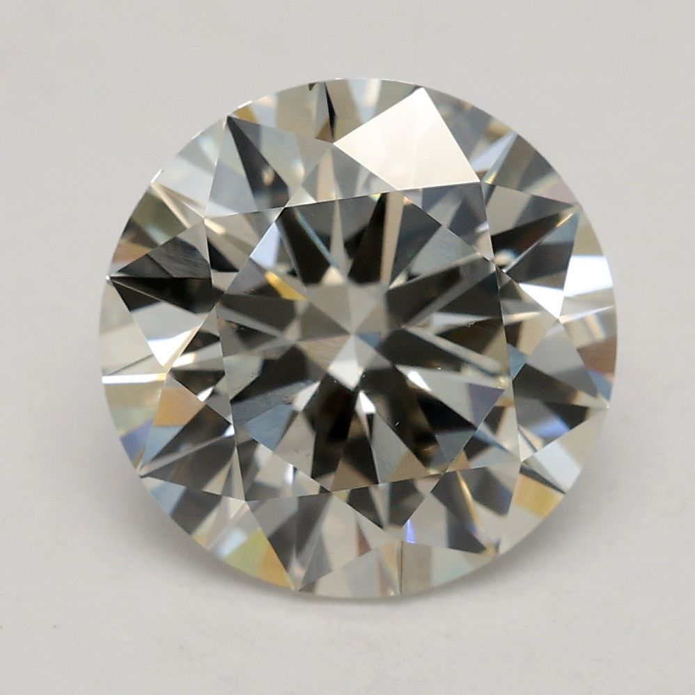 2.56 ct. round Lab Grown Diamond front image