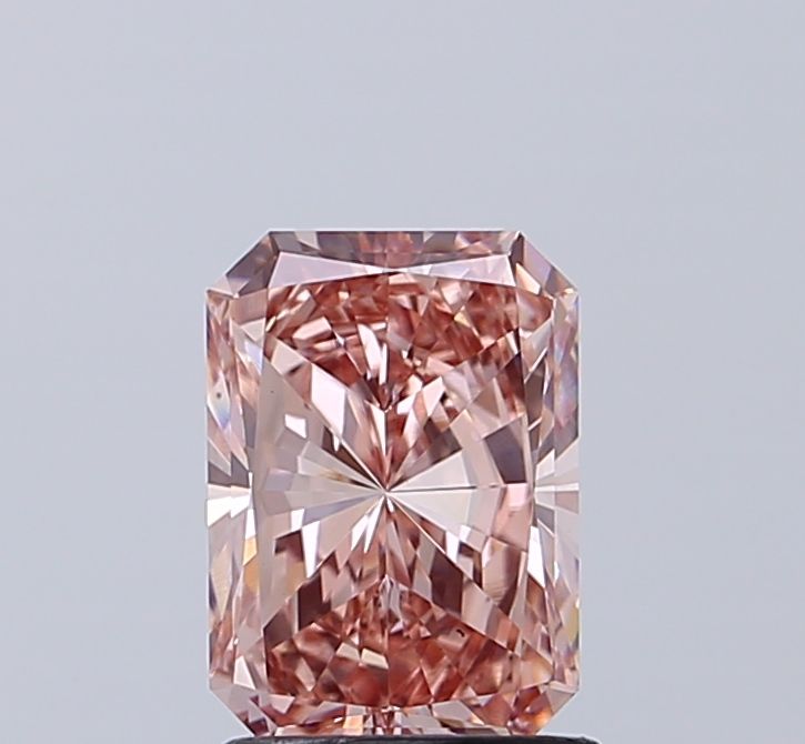 1.52 CT Fancy Intense Brownish Pink RADIANT