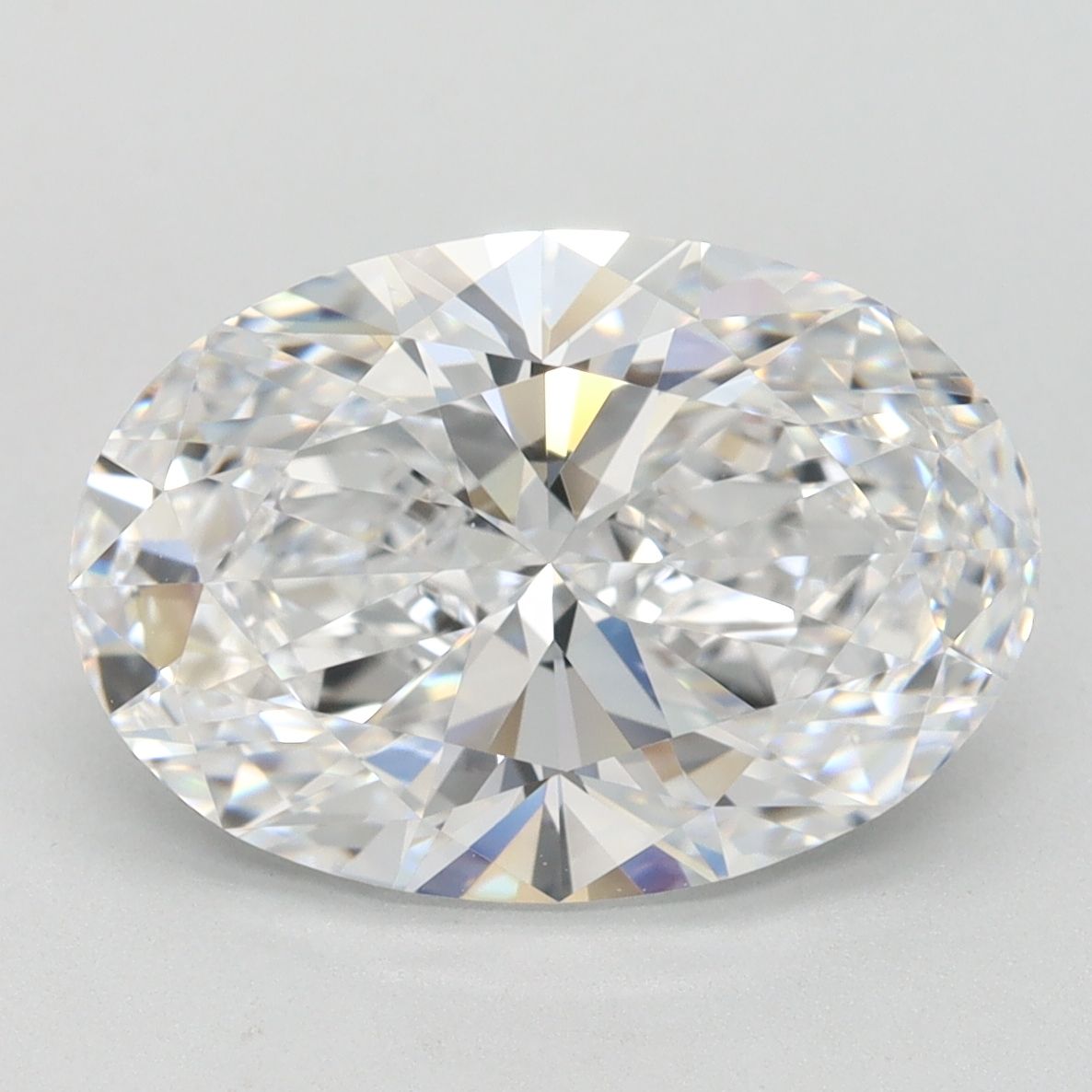 3.66 ct. oval Lab Grown Diamond front image