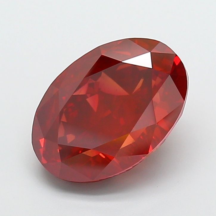 7.02 ct. oval Lab Grown Diamond front image