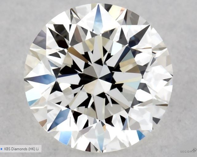 0.57 ct Round diamond