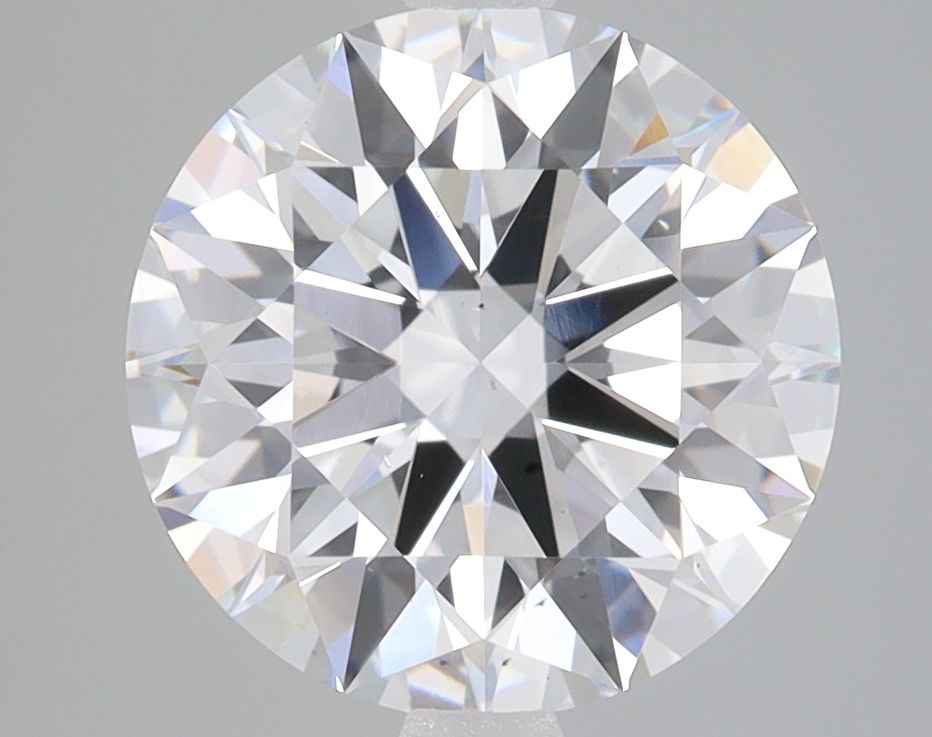 Diamant Rond 3.52 ct - Couleur D - Pureté VS2