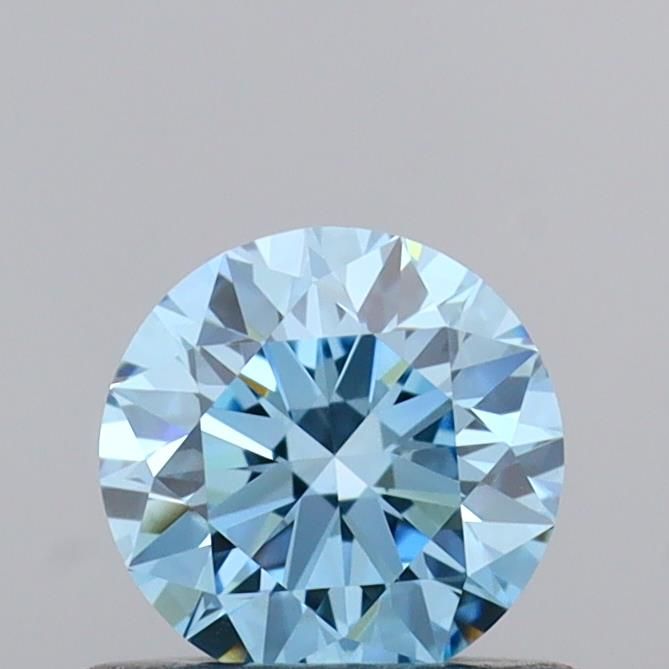 0.53 CT Fancy Vivid Blue ROUND