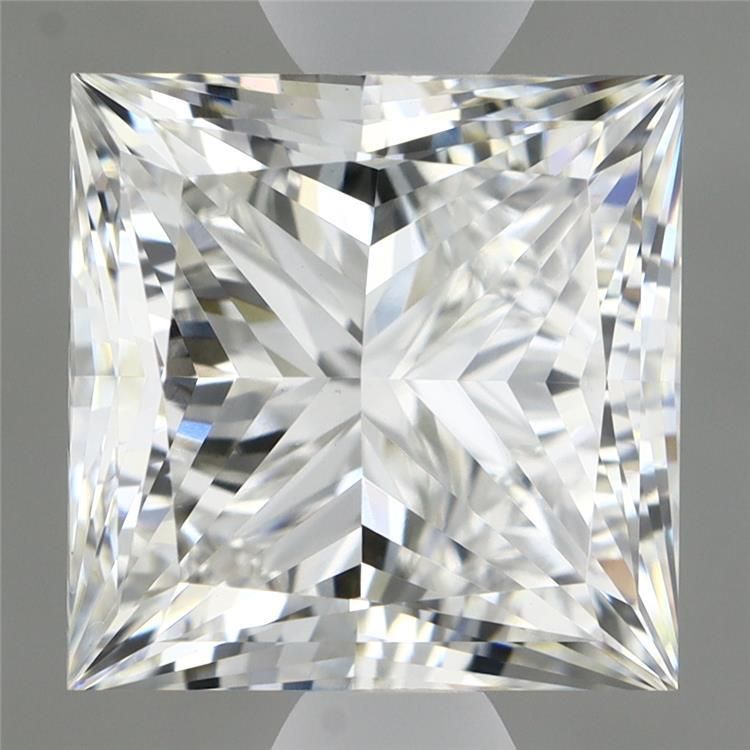 3.80 ct. princess Lab Grown Diamond front image