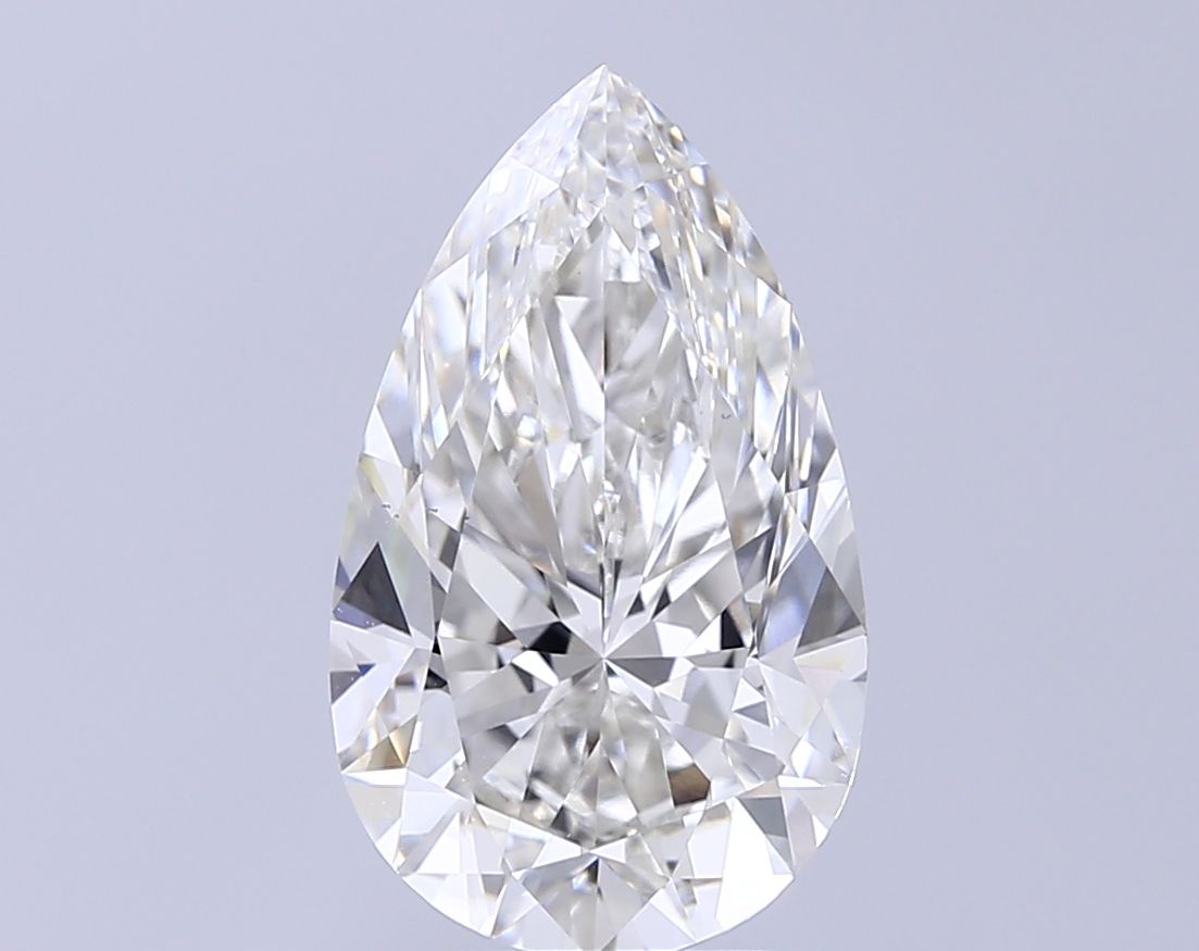 4.55 ct. pear Lab Grown Diamond front image