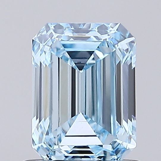 0.92 CT Fancy Intense Blue EMERALD