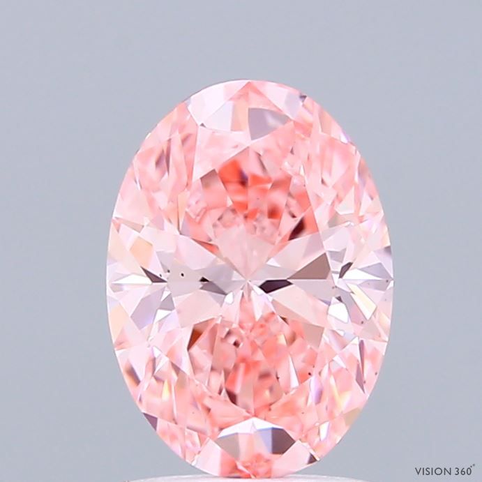 1.50 ct. oval Lab Grown Diamond front image
