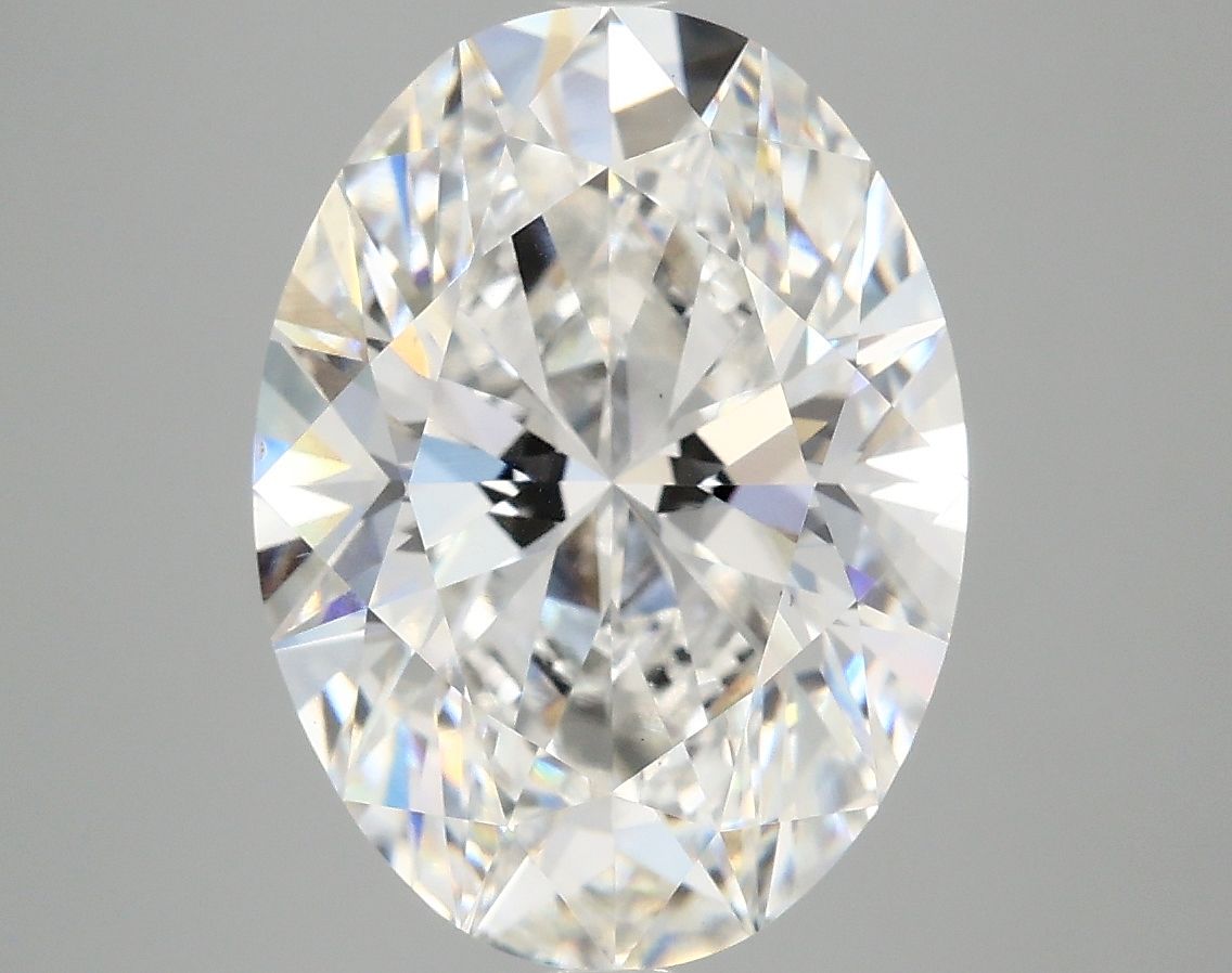 5.09 ct. oval Lab Grown Diamond front image