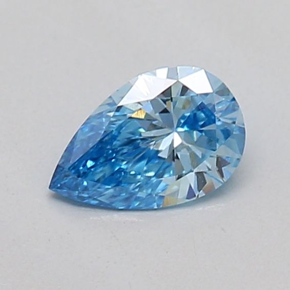 0.2 CT Fancy Vivid Blue PEAR