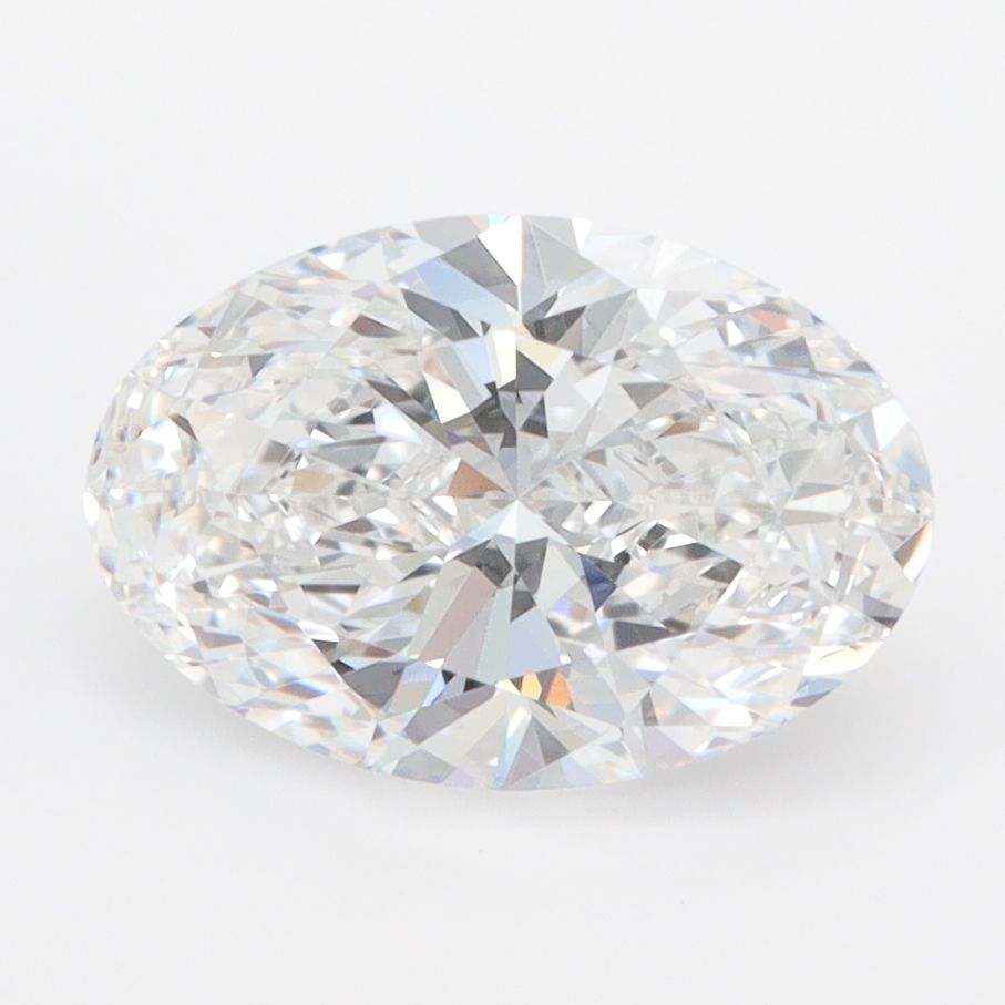2.10 ct. oval Lab Grown Diamond front image