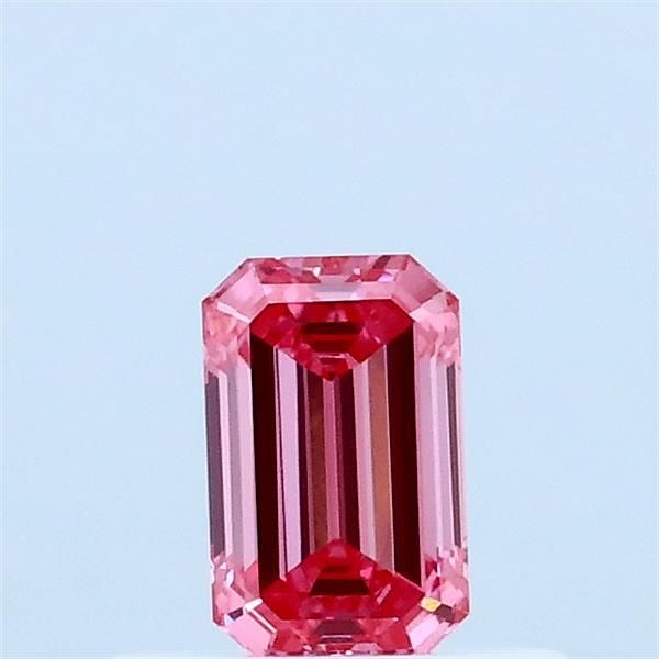 0.39 CT Fancy Vivid Pink EMERALD