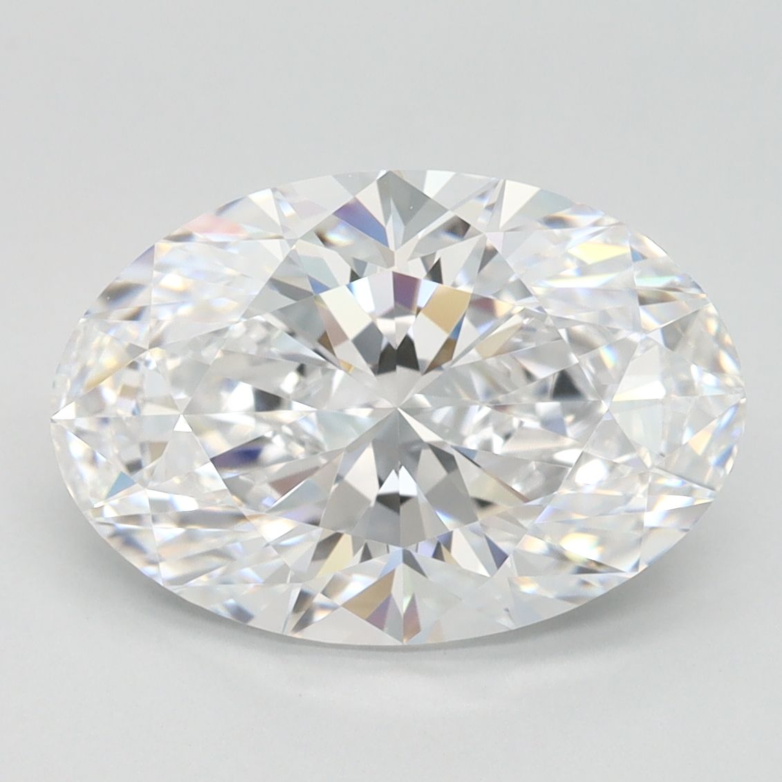3.12 ct. oval Lab Grown Diamond front image