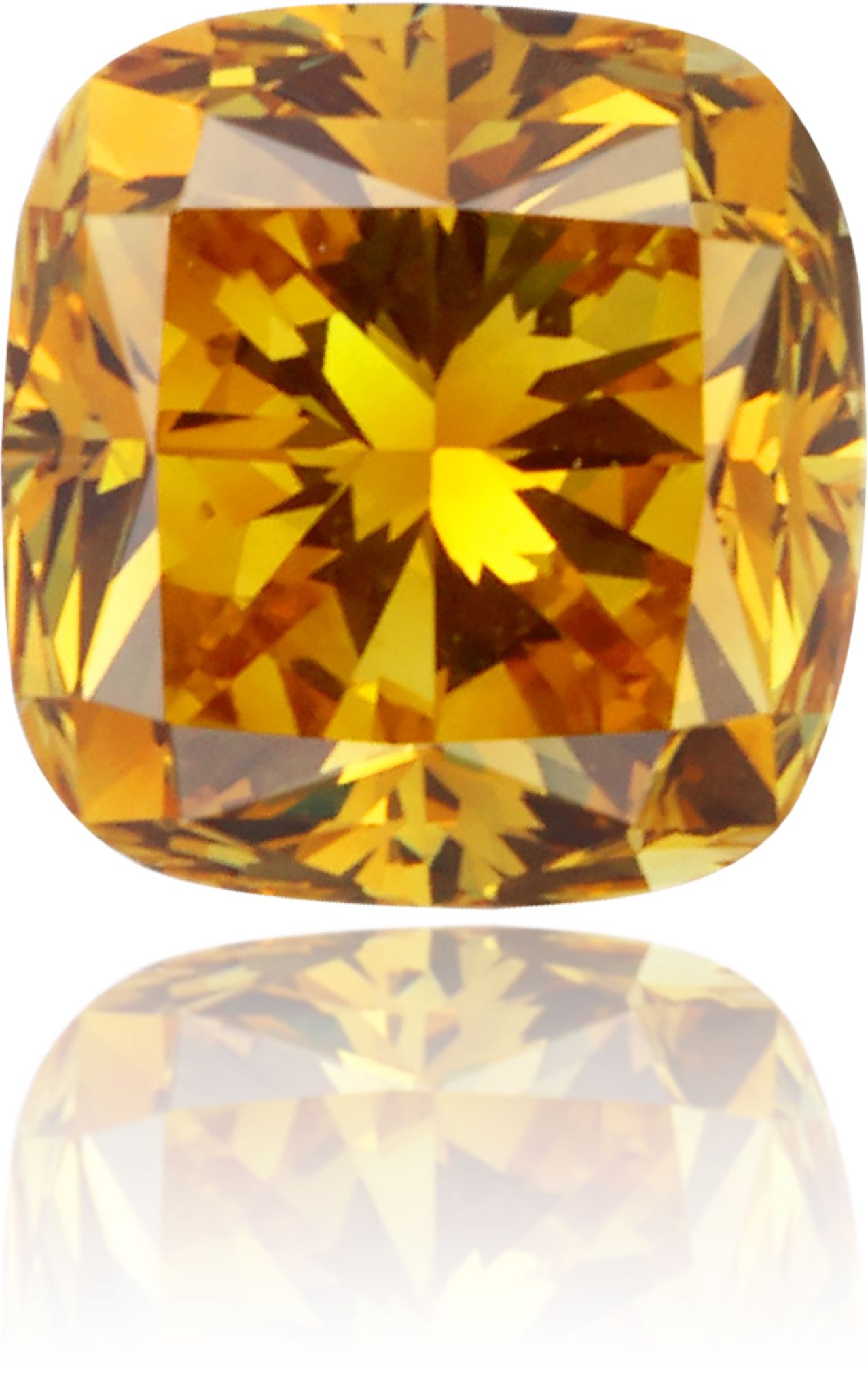 Diament 0.81 ct Fancy Deep Orange/SI1