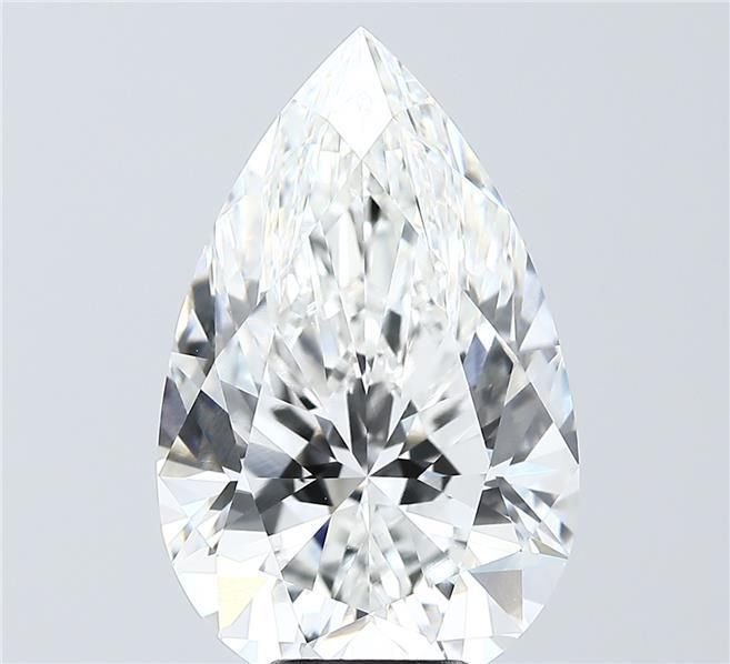 8.02 ct. pear Lab Grown Diamond front image