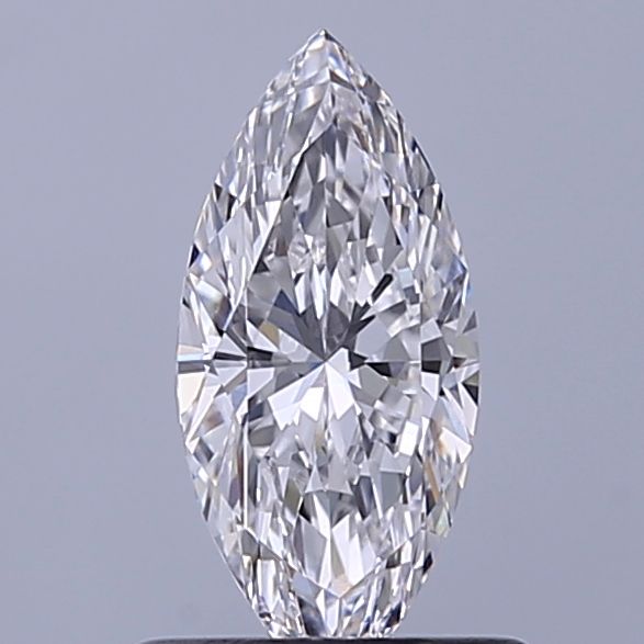 0.63 Carati E VVS1 Marquise Laboratorio Diamante