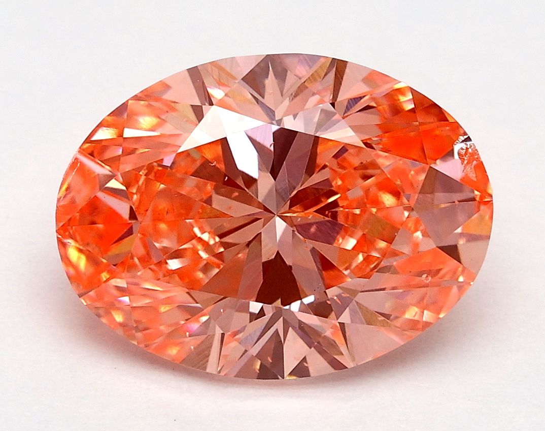 2.51 ct. oval Lab Grown Diamond front image