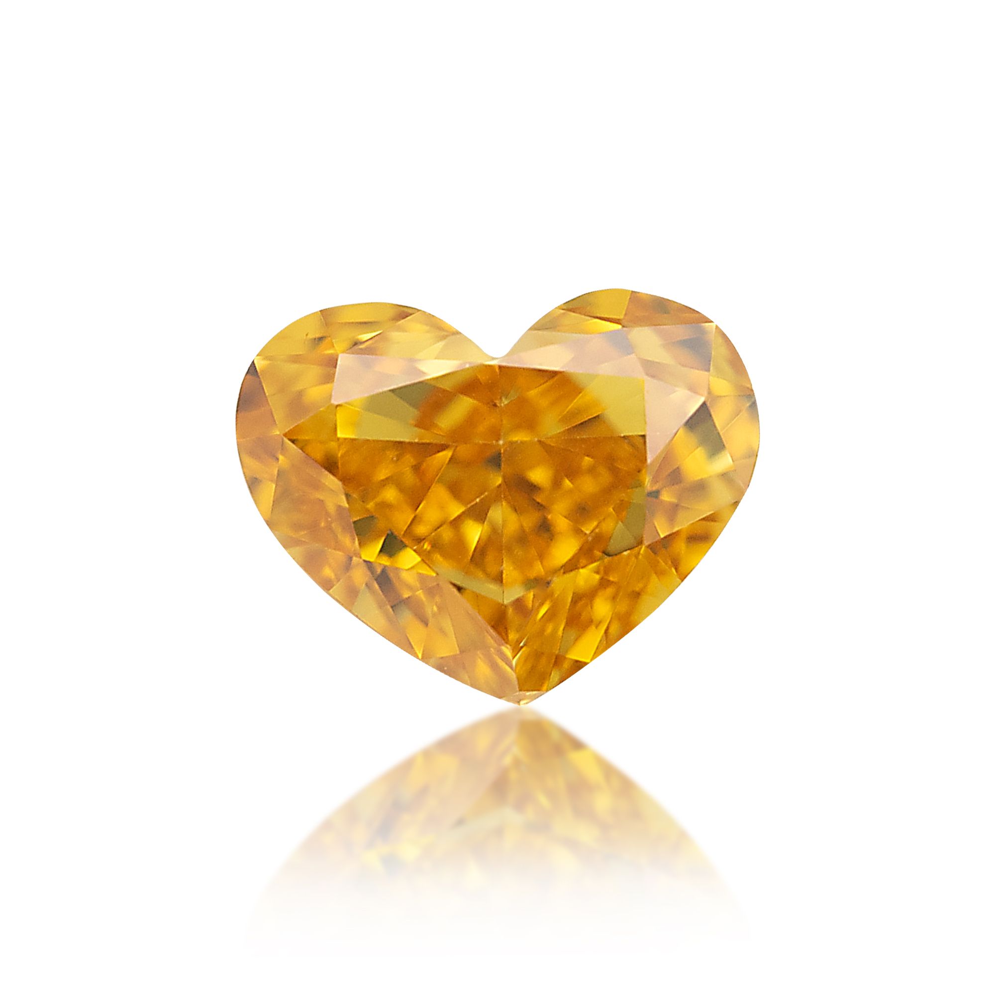 Diament 0.35 ct Fancy Vivid Orange Yellow/VS1