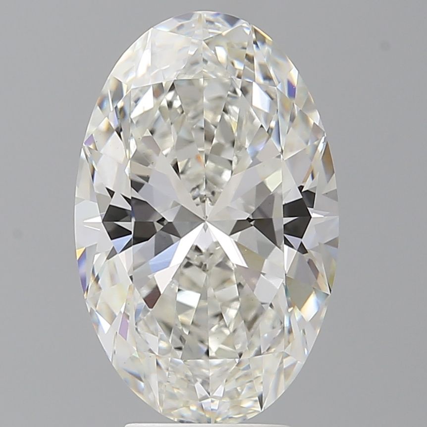 5.09 ct. oval Lab Grown Diamond front image
