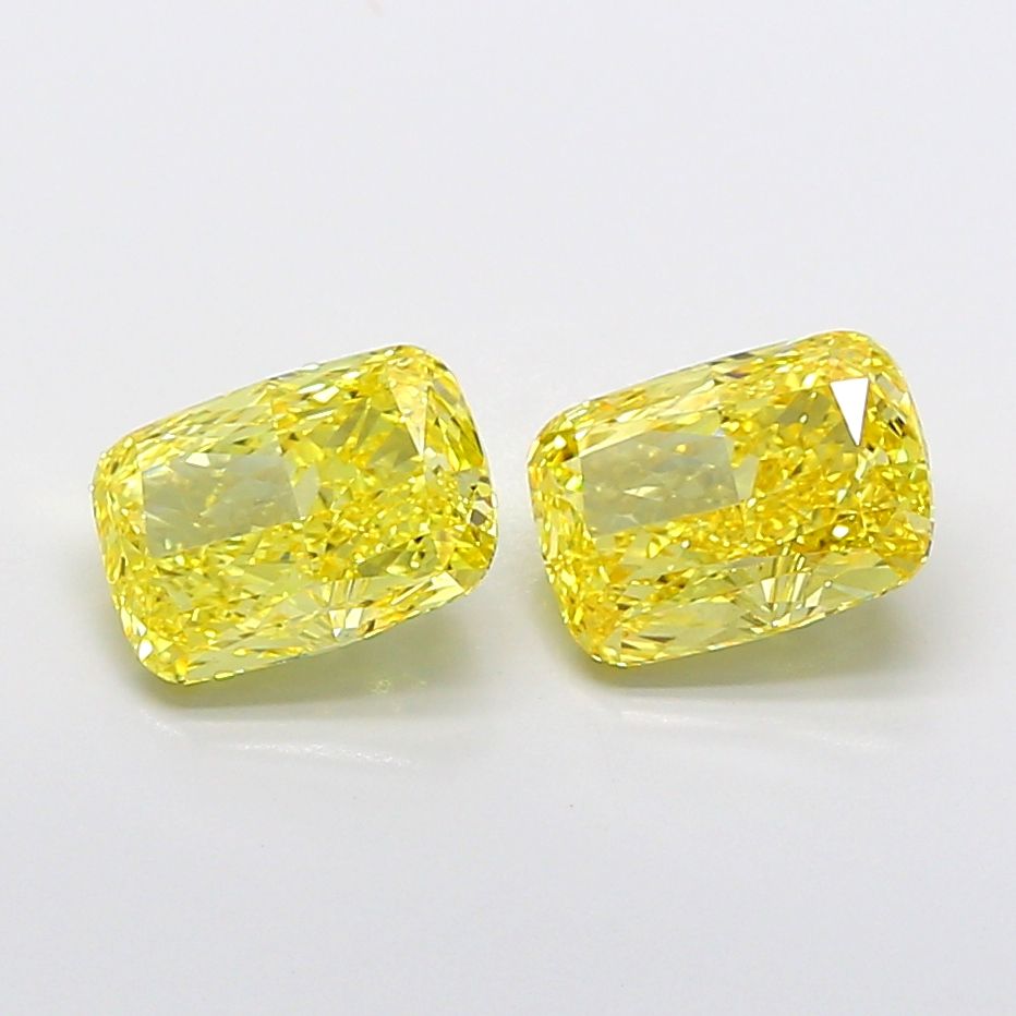 3.71 ct Cushion Modified diamond