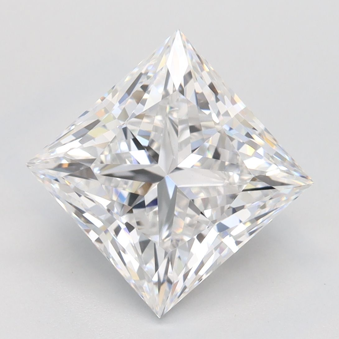 3.19 ct. princess Lab Grown Diamond front image