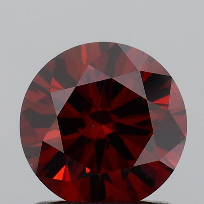 1.02 CT Fancy Deep Orangey Brown ROUND